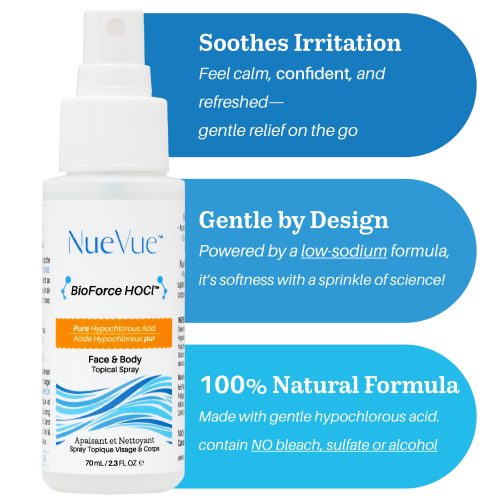BioForce HOCl - Pure Hypochlorous Acid Spray for Face & Body - 70 ml - Image 2